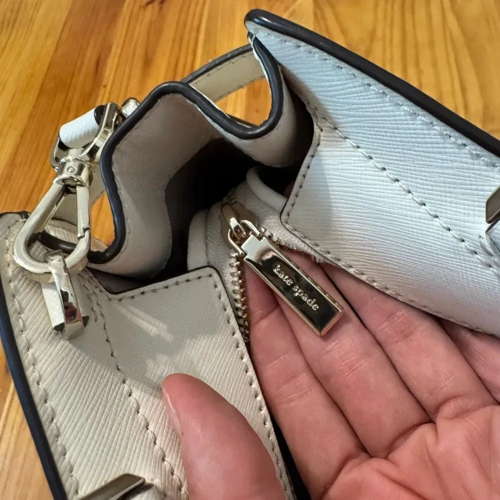 Kate Spade New York Staci Medium Satchel Leather - Parchment